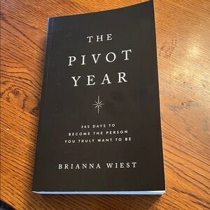 The Pivot Year Book by Brianna Wiest Paperback Self-Help Wellness